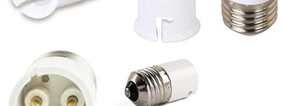 E27 To B22 Adaptor Light Bulb Socket Converter