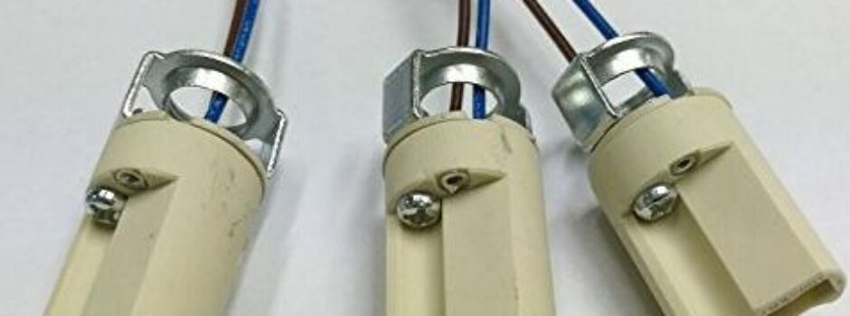 G9 Lamp Holders LED Ceramic Light Bulb sockets