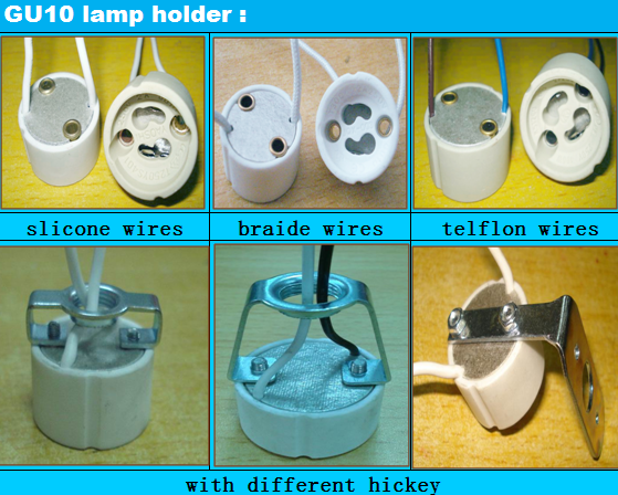 GU10 Bulb Holder With Wire