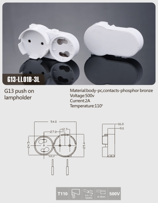 Customized Lamp Holder Parts China Manufacturer U00bb Leviton Fluorescent Lamp Holders