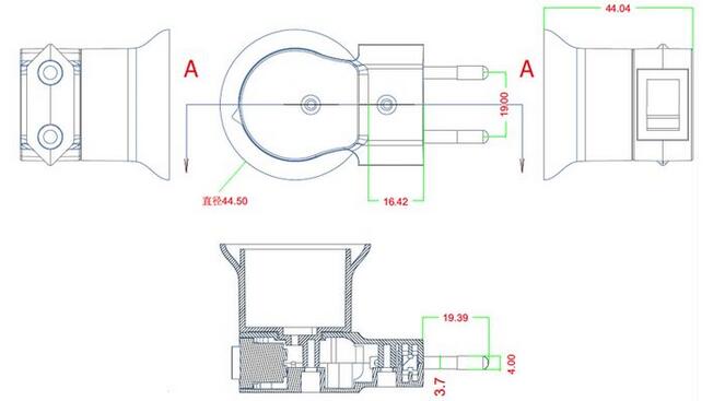 Light Bulb Plug US to E27 LED Lamp Holder Adapter