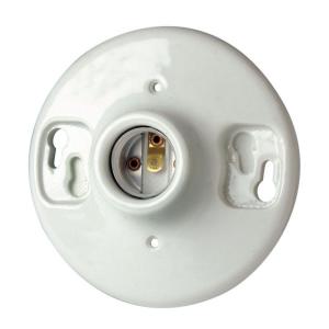 ceramic light socket base
