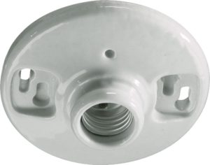 keyless ceiling lamp holder