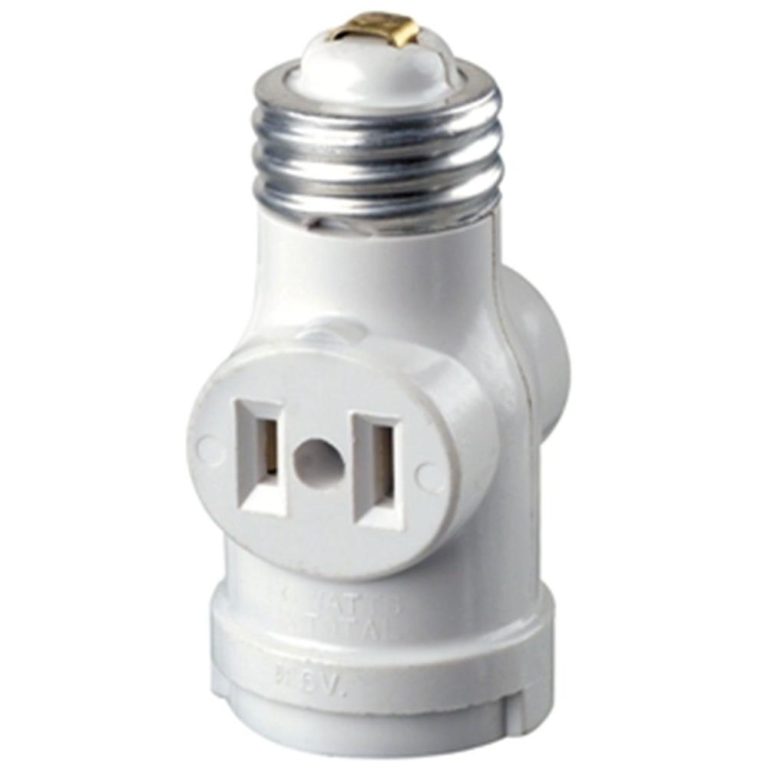 E26 E27 Two Outlet Light Socket Plug Adapters Customized lamp holder