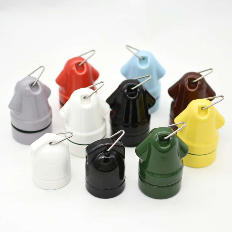 E27 ceramic lamp holder sockets