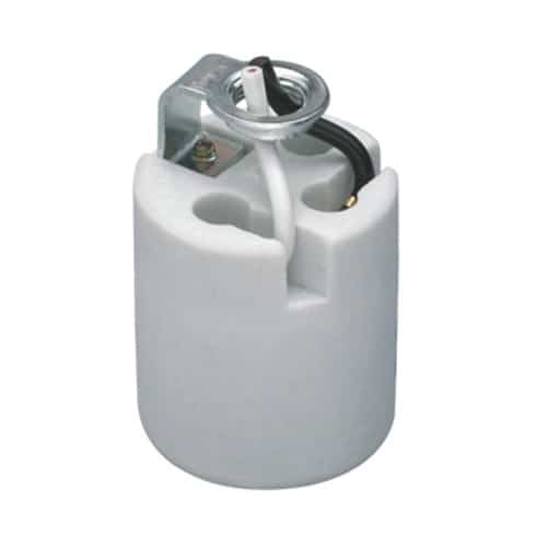 GE 6003C E26 porcelain medium lamp holders